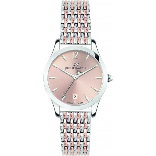 Watch Philip Watch Woman Grace in Steel pink gold plated R8253208503 - R8253208503